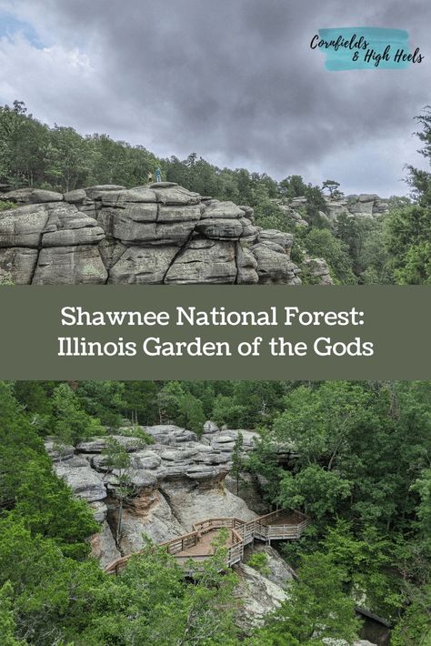 Shawnee National Forest: Illinois Garden of the Gods - Cornfields and High Heels Shawnee National Forest Illinois, Garden Of The Gods Illinois, Illinois Garden, Travel Illinois, Midwest Garden, Travel 2025, Ozark National Forest, Shawnee National Forest, Midwest Road Trip