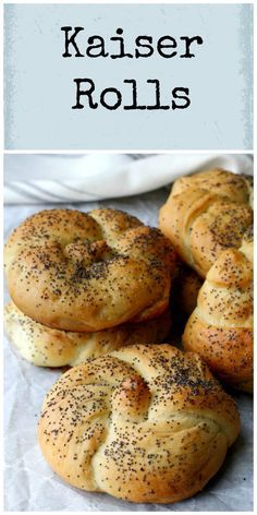 Deli Rolls Recipe, Russia Recipes, Buns Recipe Easy, Deli Style Sandwiches, Nice Buns, Easy German Recipes, Kaiser Rolls, German Bread, Bread Maker Recipes