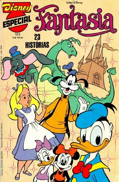 Cover for Disney Especial (Editora Abril, 1972 series) #111 Vintage Disney Posters, Images Pop Art, Disney Poster, Disney Fantasia, Retro Disney, Disney Posters, Cartoon Posters, 캐릭터 드로잉, Picture Collage Wall