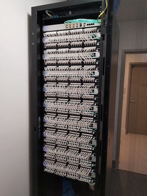 Network Rack, Hifi Amplifier, Structured Cabling, Server Room, Custom Computer, Computer Basics, Computer Setup, Electronics Design, It Network