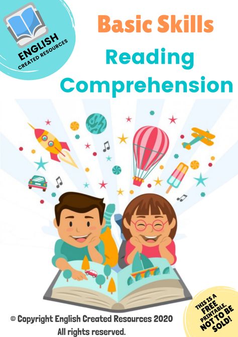 English Reading Skills, Reading Skills Activities, English Books For Kids, Phonics Reading Passages, Games For Learning, First Grade Reading Comprehension, Teach English To Kids, Ielts Reading, English Learning Books