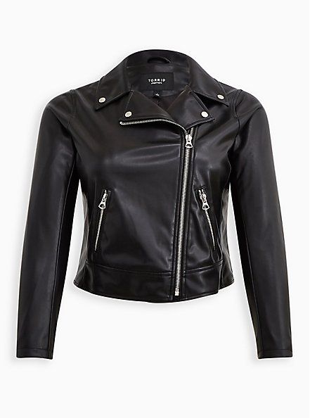 Moto leather jacket outfit