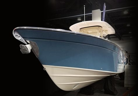 Seaport Blue: The elegant hull color now available exclusively from Grady-White Boat Colors, Grady White Boats, Boat Ideas, Blue Water, Oakley Sunglasses, Boating, Deep Blue, Sunny Days, Boats