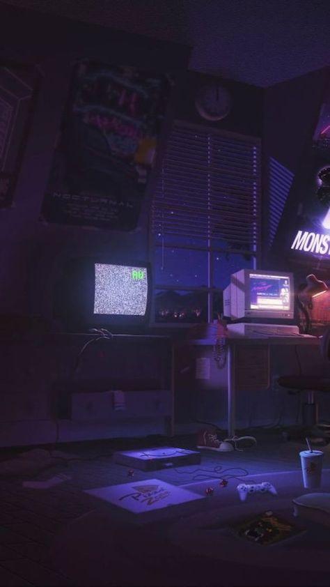 #lofihiphop #lofi #anime #chill #aesthetic #gaming #games #playlist #Lo-fi #Lofi #night #relax #bedroom Lofi Night, Lo-fi Wallpaper, Aesthetic Gaming, Chill Aesthetic, Lofi Chill, Chill Wallpaper, Lo-fi Aesthetic, Vaporwave Wallpaper, Arte 8 Bits