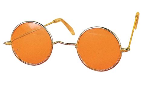 Hippie Glasses, Orange Glasses, Hippie Sunglasses, Pngs For Moodboards, Moodboard Pngs, Orange Icons:), Orange Sunglasses, Tinted Glasses, Eyewear Glasses