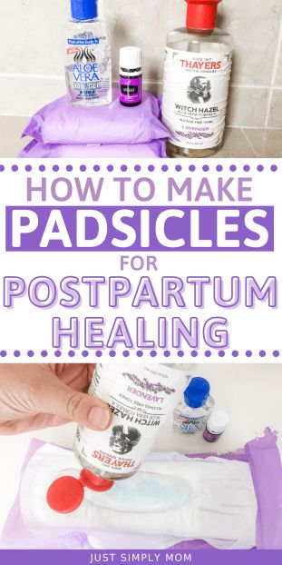 Padsicles Diy, Padsicles Postpartum, Diy Postpartum, Postpartum Healing, Postpartum Care Kit, Maxi Pad, Alcohol Free Toner, Baby Hospital, Baby Advice