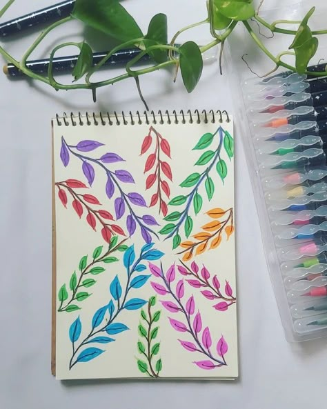 Simple brush pen art ❤️❤️ Sketch Brush Pen Drawings, Watercolour Brush Pen Art Ideas, Sketch Pen Art Easy, Simple Art With Brush Pens, Simple Brush Pen Art, Things To Draw With Brush Pens, Aesthetic Brush Pen Art, Easy Brush Pen Art, Brush Tip Marker Art