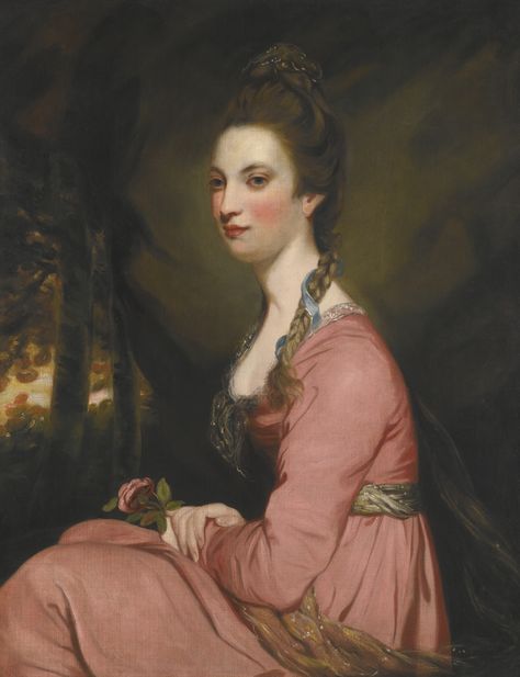 Portrait of an unknown lady | Sir Joshua Reynolds (date unknown) 1770s Fashion, George Romney, 18th Century Portraits, 18th Century Women, William Hogarth, Joshua Reynolds, Thomas Gainsborough, Lady Elizabeth, Dante Gabriel Rossetti