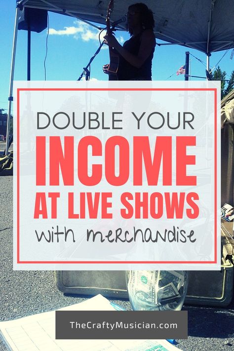 Merchandising allows you to showcase your creativity apart from your music. It also gives you control over price points, offerings, and you can take 100% of the profit.Check out these 8 ways to sell more merchandise and double your income at shows. Independent Musician, Soul Singers, Ticket Sales, Productivity Hacks, Live Show, Her Music, Indie Artist, Inspire Others, Your Music