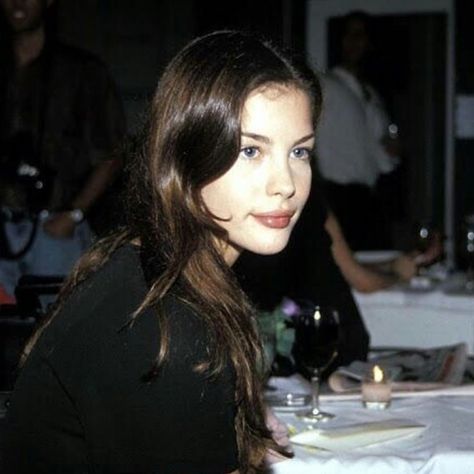 Liv, 1994 Liv Tyler 90s, Stealing Beauty, Pale Complexion, Delicate Features, Liv Tyler, Steven Tyler, Link Click, Long Locks, Click Photo