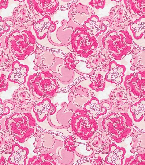 Phi Mu Lilly Pulitzer Print, Lilly Prints, Lilly Pulitzer Prints, Sorority Sugar, Lilly Inspired, I Believe In Pink, Go Greek, Iphone Wallpaper Pattern, Sorority Girl