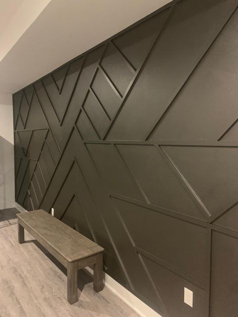 Accent Walls In Living Room, Modern Office Design, Decorative Wall Panels, 3d Wall Panels, Bed Wall, Ceiling Decor, Modern Office, Wainscoting, 3d Wall