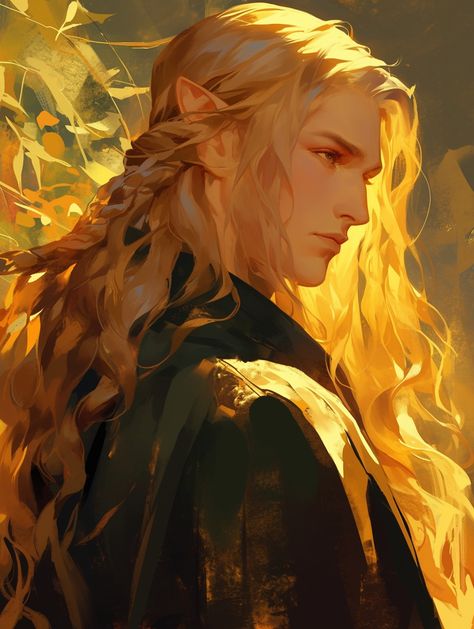 Sun Elf Dragon Prince, Pale Elf Male, Blonde Elf Male, White Haired Elf Man, Male Elf Blonde Long Hair, Warhammer Lustria, Blond Fantasy Male, Elven Hairstyles, Seelie Court