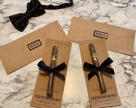 Groomsman Help Wanted Bow Tie Card Wedding Usher Proposal Bow | Etsy Usher Proposal Ideas, Wedding Usher Proposal, Usher Proposal, Wedding Usher, Wedding Ushers, Groomsman Card, Usher Gifts, Help Wanted, Card Wedding