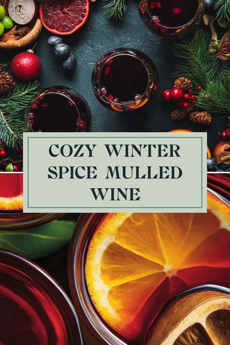 This pin features a cozy winter spice mulled wine recipe, perfect for holiday gatherings, showcasing red wine, spices, and festive aromas. Includes two beautiful images presenting the mulled wine in a warm setting. Mulled Wine Recipe Crockpot, Spiced Mulled Wine Recipe, Mulled White Wine, Mulled Wine Recipe, Wine Recipe, Summer Coolers, Baking Inspiration, Sweet Wine, Winter Drinks