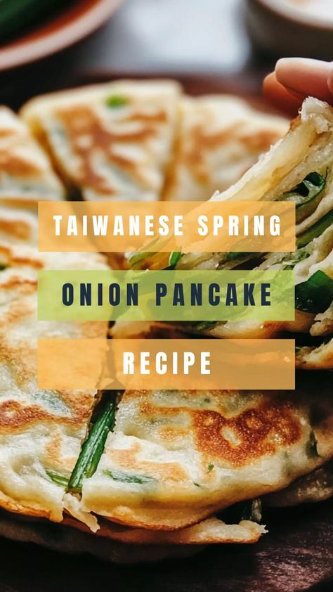 Taiwanese Spring Onion Pancake Recipe – Flavor Sprout Langostino Tails Recipe, Taiwanese Recipe, Spring Onion Pancake, Onion Pancake, Taiwanese Cuisine, Spring Onions, Pasta Salads, Spring Onion, Cinnamon Buns