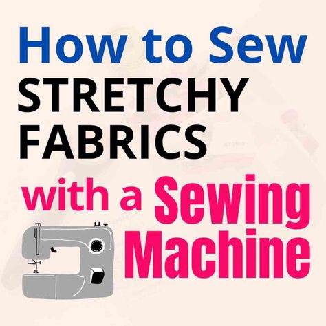 Sewing Machine Tips, Hidden Stitch, Sewing Spandex, Sewing Classes For Beginners, Sewing Knits, Sewing Machine Tension, How To Thread, Sew Ideas, Sewing Seams