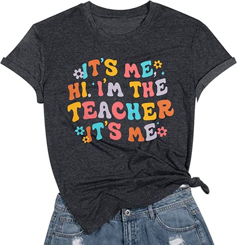 Teachers Appreciation, Reading Shirts, Funny Teacher, Teacher Style, Kindness Shirts, Teacher Tees, Shirts Women, The Teacher, Retro Shirts