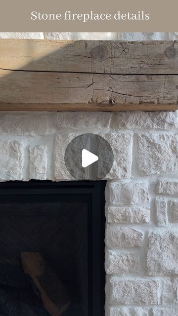 Casa Blanca Stone Fireplace, El Dorado Stone Fireplace, Stone Fireplace No Mantle, Casa Blanca Eldorado Stone, Casa Blanca Rough Cut Stone, Eldorado Stone Fireplace, Eldorado Stone Casa Blanca Rough Cut, German Smear Stone Fireplace, White Limestone Fireplace