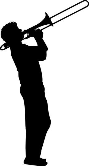 👉 If you find this image useful, you can make a donation to the artist via PayPal by pressing a "coffee" button under any of his images on pixabay website!  #free #image #Illustration #graphics Musician Silhouette, Jazz Party Theme, Jazz Silhouette, Trombone Art, Music Theory Piano, Jazz Trumpet, Bubble Drawing, Music Artwork, Brass Band