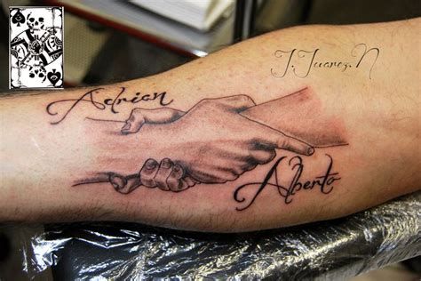 Memorial Tattoos For Brother, Tattoos For Brother, Brother Memorial Tattoo, Let It Go Tattoo, Father Son Tattoo, Brother Ideas, Memorial Tattoo Designs, In Loving Memory Tattoos, Go Tattoo