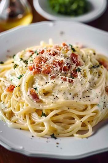 Discover the joy of making Classic Spaghetti Carbonara with this authentic recipe. It combines pancetta, Pecorino Romano cheese, and eggs for a creamy delight. Ideal for dinner parties or a quiet night in. Dive into this classic today! Pecorino Cheese Recipes, Chicken Margherita, Pancetta Recipes, Summer Pasta Recipes, Spaghetti Carbonara Recipe, Pecorino Romano Cheese, Pecorino Romano, Carbonara Recipe, Romano Cheese