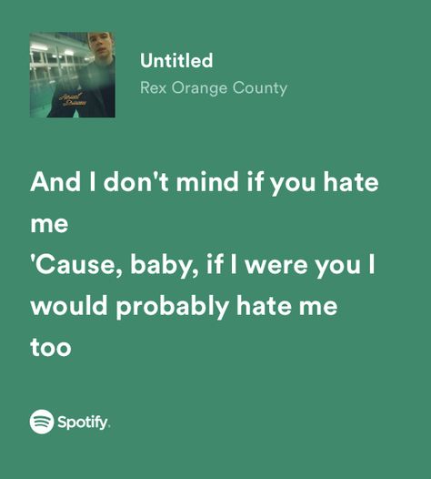 Happiness Rex Orange County Spotify, Rex Orange County Lyrics, Poem Inspo, Grad Quotes, Rex Orange County, Rex Orange, Orange Country, Aesthetic Board, Spotify Lyrics