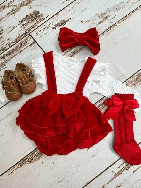 Newborn Christmas Outfit, Newborn Coming Home Outfit, Monogram Outfit, Girls Christmas Outfits, Outfit Baby Girl, Toddler Girl Clothes, Toddler Girl Outfit