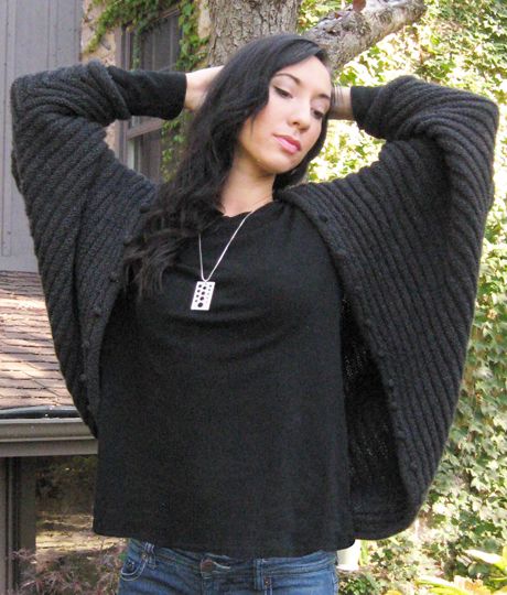 Knitting Patterns Cocoon, Crochet Cocoon, Light Worsted Weight Yarn, Cocoon Sweater, Knit Shrug, Shawl Crochet, Crochet Shrug, Crochet Coat, Knitted Poncho