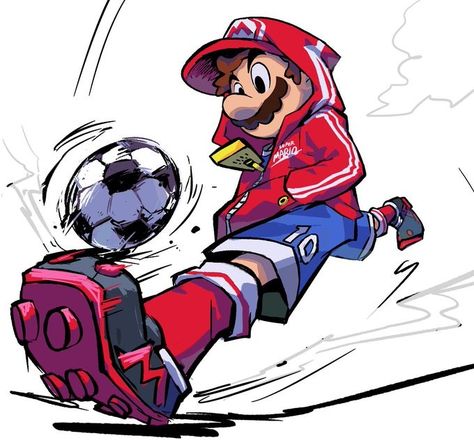 L Fanart, Yoshi Drawing, Mario Mario, Mario Fan Art, Nintendo Super Smash Bros, Soccer Art, Characters Inspiration Drawing, Super Mario Art, Nintendo Art