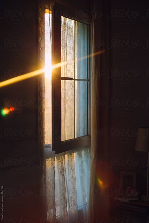 Dawn Photography Morning Light, Light Coming Through Window, Spotlight Aesthetic, Candlelit Bedroom, Light Symbolism, Light Through Window, Morning Window, The Glass Menagerie, Sun Beams