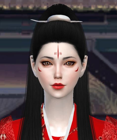 Sims 4 cc Download (early access) Sims 4 Cc Chinese Makeup, Sims 4 Chinese Cc, Sims Stories, Sims 4 Cc Download, Chinese Makeup, Tumblr Sims 4, Japanese Horror, Sims 4 Dresses, Sims4 Clothes