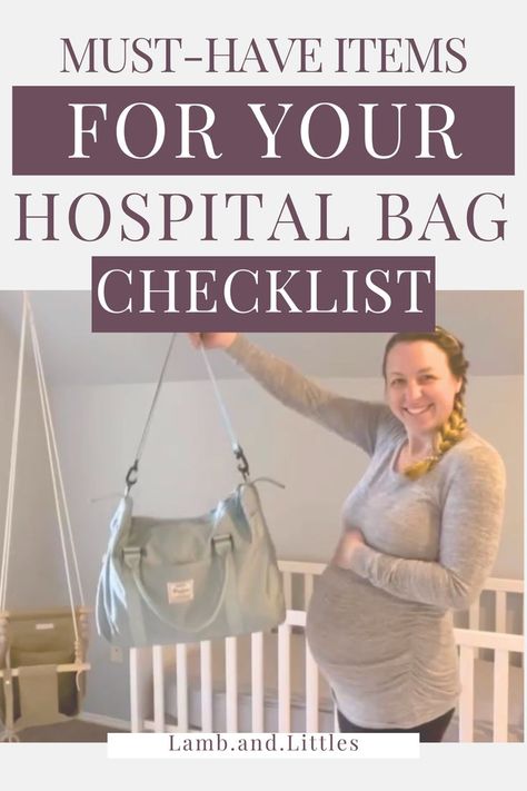 Not sure what to pack for giving birth? Our hospital bag checklist covers all the essential hospital bag must-haves, plus new mom must-haves and pregnancy tips and tricks to make your stay comfortable. Hospital Bag Must Haves, Mom Gadgets, Bag Must Haves, Hospital Bag For Mom To Be, Baby Hospital Bag, Bag Checklist, Hospital Bag Checklist, Baby Hospital, Giving Birth