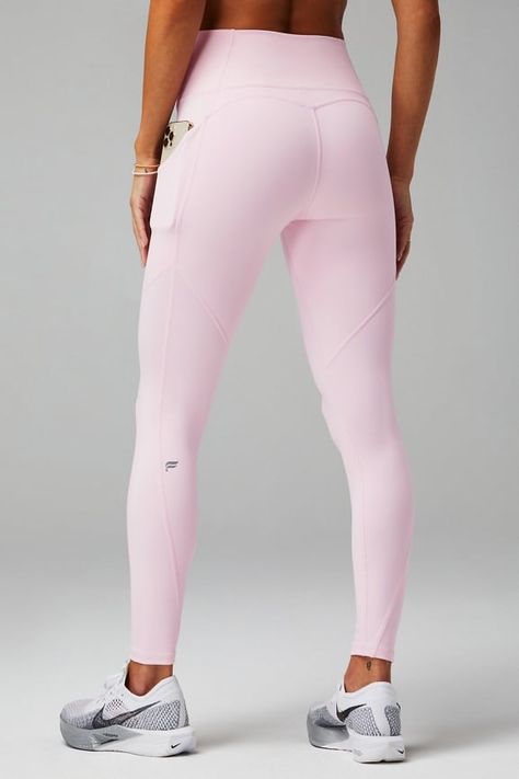 Oasis PureLuxe High-Waisted Legging Fabletics pink female Activewear >> Womens >> Bottoms >> Leggings >> Full Length PureLuxe regular Yoga and Studio 4-Way Stretch/Moisture-Wicking/UPF Protection Valentines Wishlist, Cute Running Outfits, Lululemon Wishlist, Yoga Outfits For Women Fashion, Pink Leggings Outfit, Pink Lululemon Leggings, Track Bag, Cute Running Outfit, Light Pink Leggings