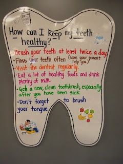 teeth anchor chart Dental Health Preschool Crafts, Dental Health Unit, Dental Health Week, Dental Health Preschool, Hygiene Activities, Dental Health Activities, Dental Health Month, Health Unit, Health Activities