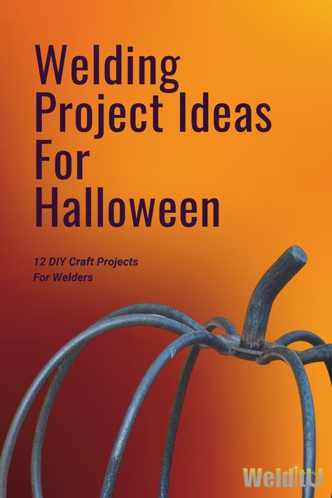 Scrap Metal Animals, Halloween Welding Projects, Halloween Metal Art, Metal Working Projects Diy, Diy Welding Tools, Small Welding Projects, Rebar Welding Projects, Welding Projects For Beginners, Welding Projects To Sell