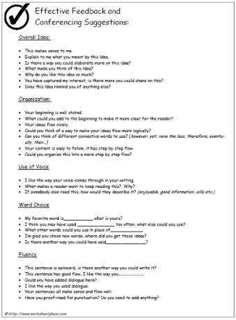 Persuasive Writing: Effective Feedback Checklist Persuasive Writing Activities, Writing Feedback, Effective Feedback, Writing Mini Lessons, Teaching 6th Grade, Thinking Maps, 5th Grade Writing, Writing Checklist, Feedback For Students