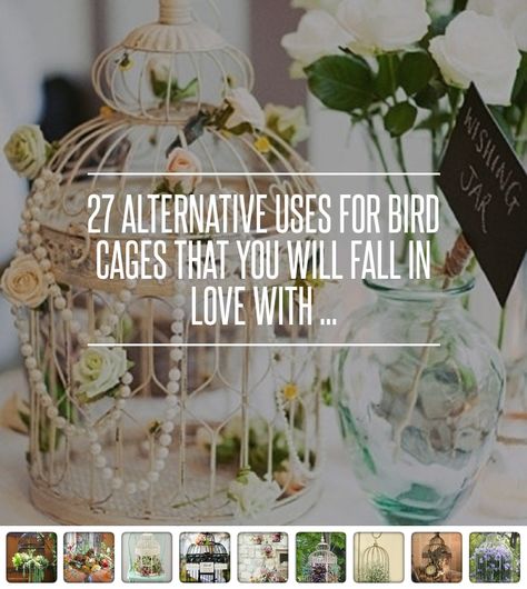 Bird Cage Centerpiece Table Decorations, Small Bird Cage Decor Ideas, Large Birdcage Decor Ideas, Bird Cages Decorated Ideas, Bird Cage Wedding Decor, Bird Cage Decor Ideas, Decorated Bird Cages, Birdcage Decor Ideas, Birdcage Centerpiece