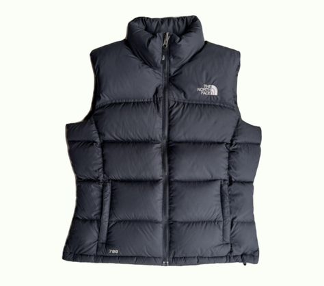 North Face Body Warmer Outfit, North Face Body Warmer, Black North Face Gilet, North Face Nuptse Vest, The North Face Windproof Long-sleeve Outerwear, Body Warmer, Face And Body, The North Face, Clothes