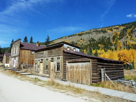 Ghost Towns In Colorado, Ghost Towns Of America, Ohv Trails, Ghost City, Road Trip To Colorado, Abandoned Cities, Free Camping, Colorado Travel, Ghost Town