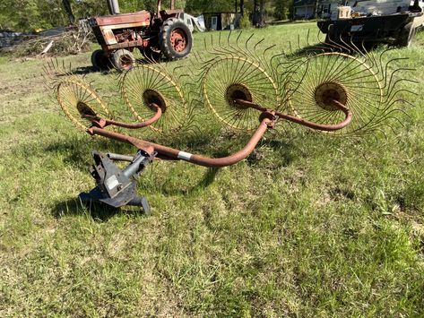 Farm Equipment, Old And New, Agriculture, Wheel, Auction, Building