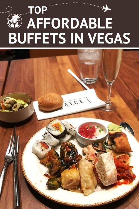 Did you know, all-you-can-eat-buffets are a huge deal in Las Vegas? Casinos compete against each other to offer the best buffets in town. With an overwhelming choice of buffets to choose from at a substantial prices, how do you know which one to go to for quality at a reasonable price? Our answer: seek off strip buffets and go where the locals go for quality and value buffet in Las Vegas. Here are the best affordable buffets in Las Vegas. | Authentic Food Quest. Las Vegas Breakfast Buffet, Buffets In Las Vegas, Las Vegas Breakfast, Vegas Buffet, Las Vegas Eats, Las Vegas Buffet, Best Buffet, Vegas Food, Breakfast Buffet