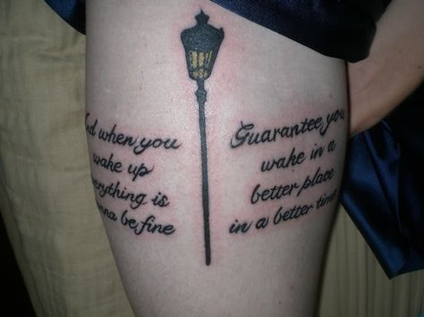 I want this streetlight Manifesto quote but not like this Manifesto Quotes, Streetlight Manifesto, Song Tattoos, The Big Sleep, Trumpet Player, Band Tattoos, Band Tattoo, Favorite Song, Get A Tattoo