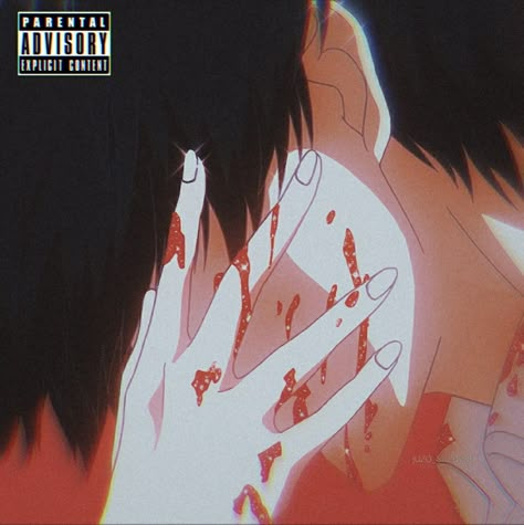 Anime Album Cover Aesthetic, Chill Album Cover, Album Covers Anime, Anime Playlist Cover, Album Cover Pfp, Anime Album Cover, Music Pfp, Dark Souls Wallpaper, Anime Gangster