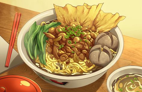 Food Sketch, Food Artwork, Food Cartoon, Food Illustration Art, Cute Food Art, Food Painting, Food Backgrounds, Kawaii Food, Indonesian Food