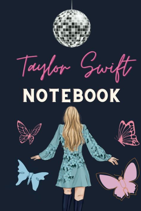 This is a notebook with the one and only TAYLOR SWIFT on the cover. You can purchase this Taylor Swift Book Cover, Notebooks For School, Taylor Swfit, Taylor Swift Costume, Taylor Swift Book, Swift Outfits, Burn Book, Taylor Swift Outfits, A Notebook