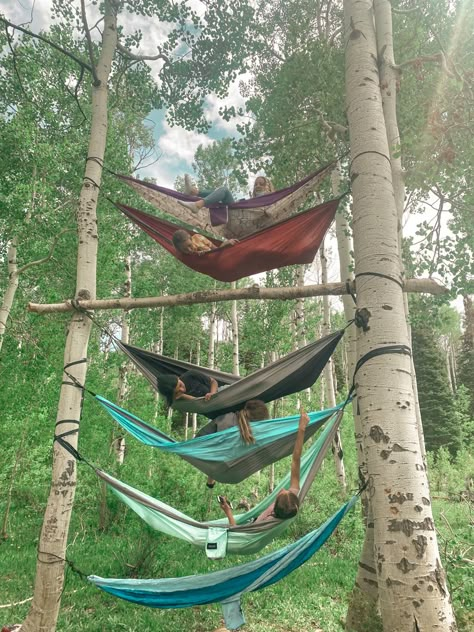 2 Person Hammock, Friends Camping, Hiking Outfits, Camping Aesthetic, Starry Nights, Hippie Life, Summer Plans, Aesthetic Inspiration, Going Viral