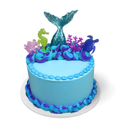 Mystical Mermaid Cake | Baskin-Robbins Little Mermaid Birthday Cake, Mystical Mermaid, Ariel Cake, Little Mermaid Cakes, Mermaid Birthday Cakes, Ariel Birthday, Cinderella Cake, Unique Birthday Cakes, Mermaid Cake Topper