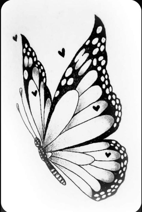 2 Butterfly Tattoo Stencil, Mariposas Tattoo, Borboleta Tattoo, Butterfly Tattoo Stencil, Butterfly Art Drawing, Butterfly Stencil, Butterfly Tattoos For Women, Butterfly Art Painting, Tattoos For Women Half Sleeve