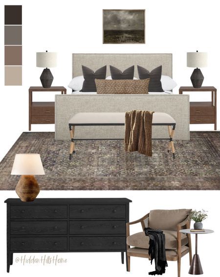 Verdugo Hydraulic Lift Up Storage … curated on LTK Espresso Bed Frame Bedroom Ideas, Dark Neutral Master Bed, Dark And Moody Master Bed, Brown Bedroom Mood Board, Primary Bedroom Dark Furniture, Moody Modern Decor, Master Bedrooms Black Furniture, Brown Moody Bedroom, Linen Bedding Styling Color Schemes